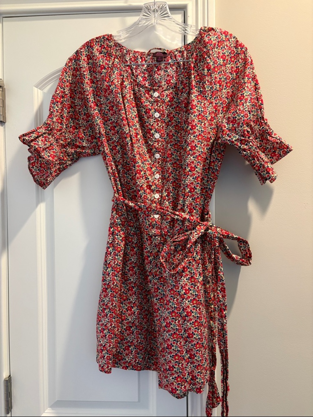 J. Crew Liberty Print Floral Romper